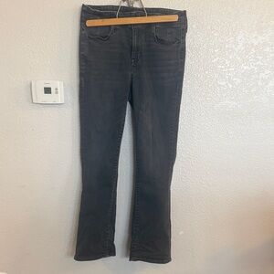 American Eagle Outfitters Black Bootcut Jeans